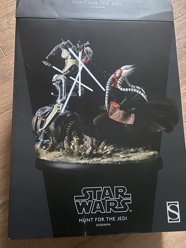 Sideshow diorama shaak vs - sideshow,