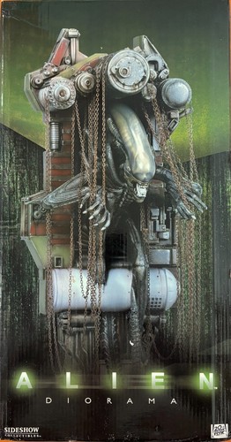 Diorama xenomorfo alieno - diorama,