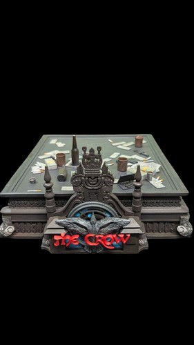 The crow diorama scena - the,